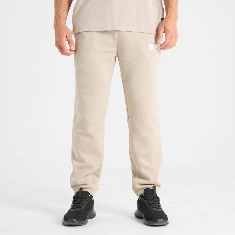 Lonsdale Unisex Trackpants, Taupe, hi-res