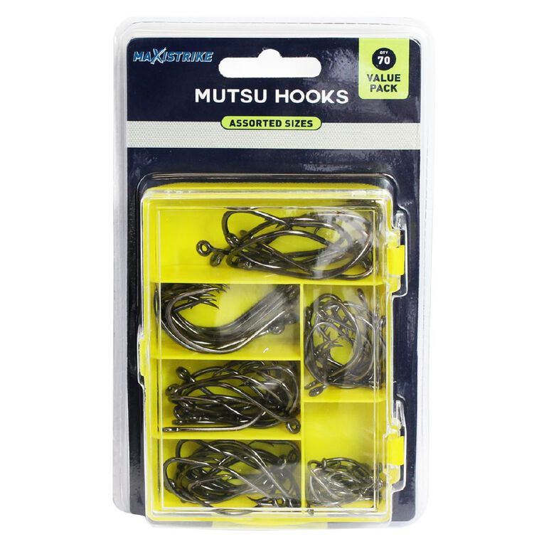 Maxistrike Fishing Hooks Mutsu 70 Piece, , hi-res