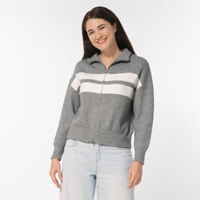 H&H Women's Knitted Bomber