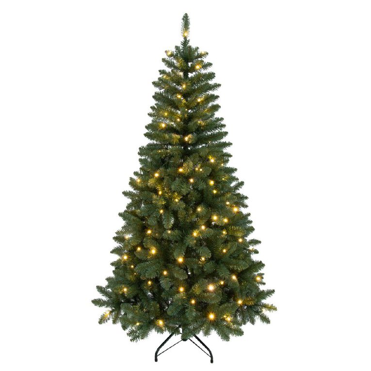 Wonderland Wanaka Pre-Lit Christmas Tree 1.8m 602 Tips 150 LED J 1.8m, , hi-res