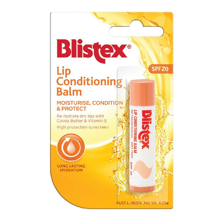 Blistex SPF30+ Lip Conditioning Balm Stick 4.25g, , hi-res