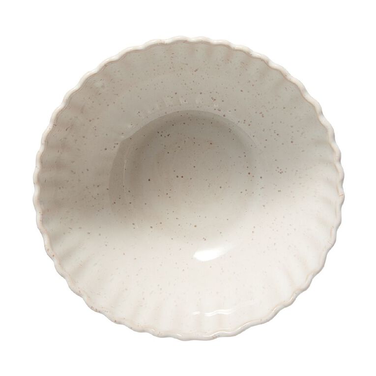 Living & Co Daisy Bowl Cream 16cm, , hi-res