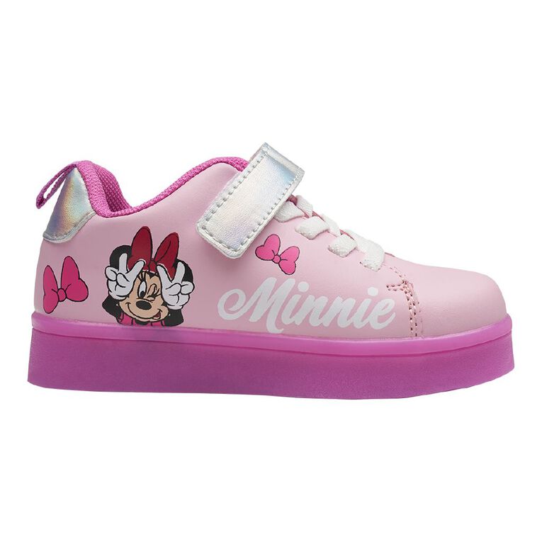 Minnie Mouse Junior Kids' Light-Up Shoes, Pink Mid, hi-res