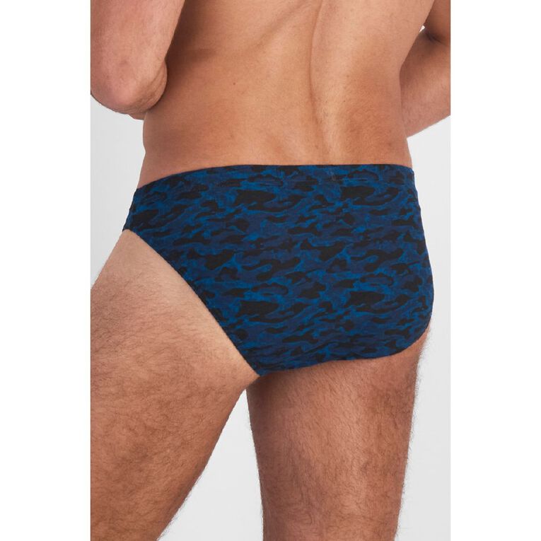 Rio Men's Slim Fit Briefs 7 Pack, Blue Dark, hi-res