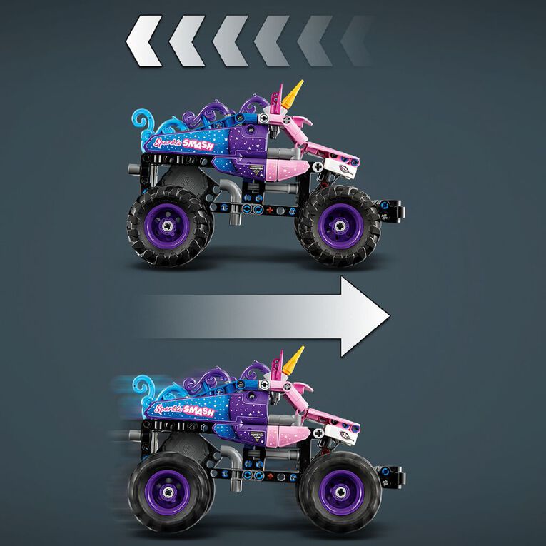 LEGO Technic Monster Jam Sparkle Smas Pull Back 42220, , hi-res
