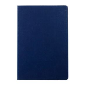 WS Hardcover PU Notebook Navy A4