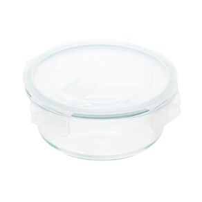 Living & Co Round Glass Food Storage Container 900ml