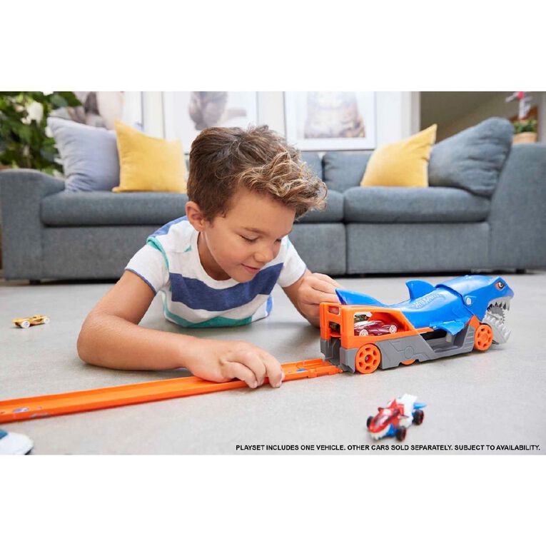Hot Wheels Shark Chomp Hauler Play Set, , hi-res