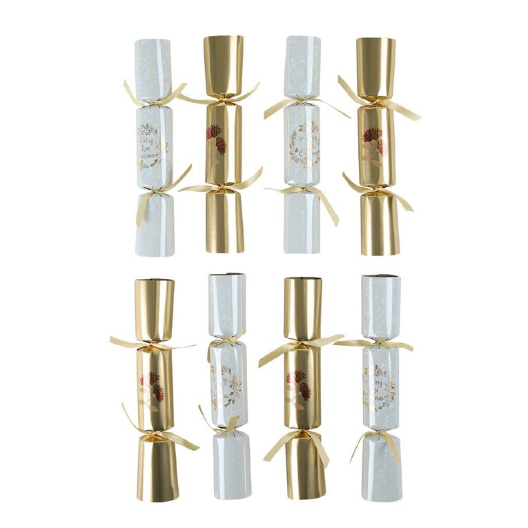 Wonderland Luxury Christmas Crackers Assorted 8 Pack, , hi-res