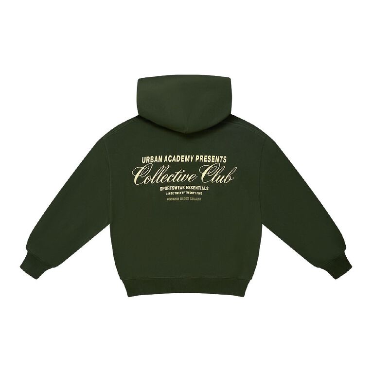 Young Original Urban Academy Heavy Weight Hoodie, Green Dark, hi-res