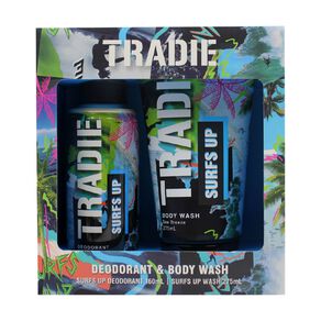 Tradie Surf's Up Deodorant and Body Wash Duo