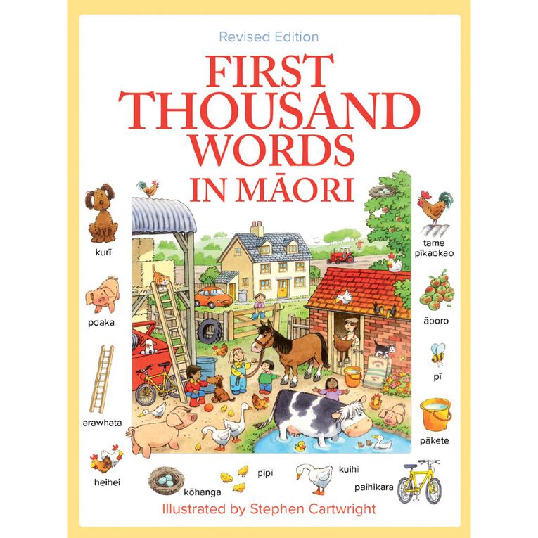 First 1000 Words in Maori by Heather Amery, , hi-res