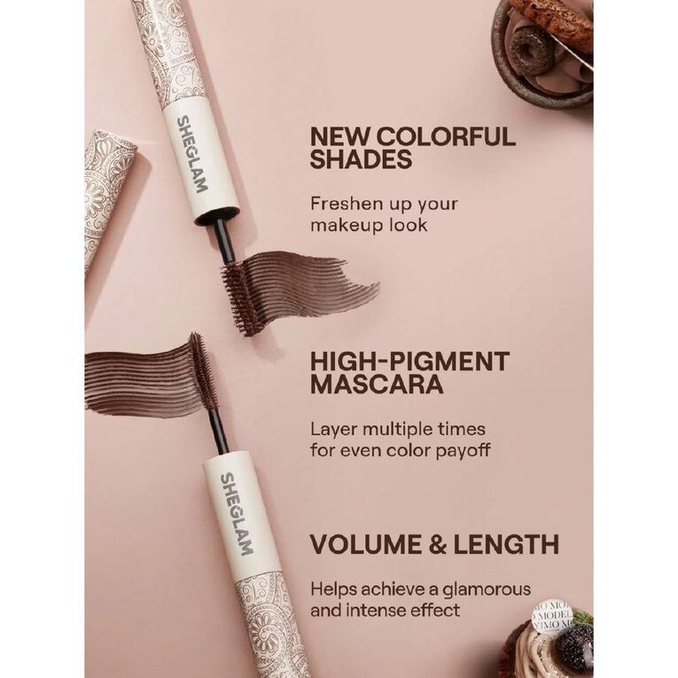 Sheglam All In One Volume And length Mascara Waterproof Macchiato 8g, , hi-res