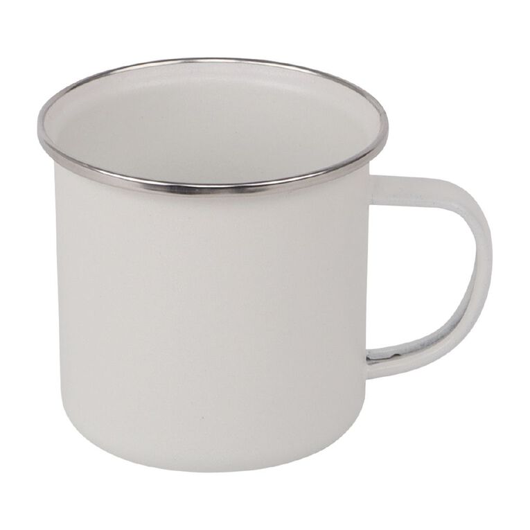 Navigator South Plus Enamel Mug 450mL White, , hi-res