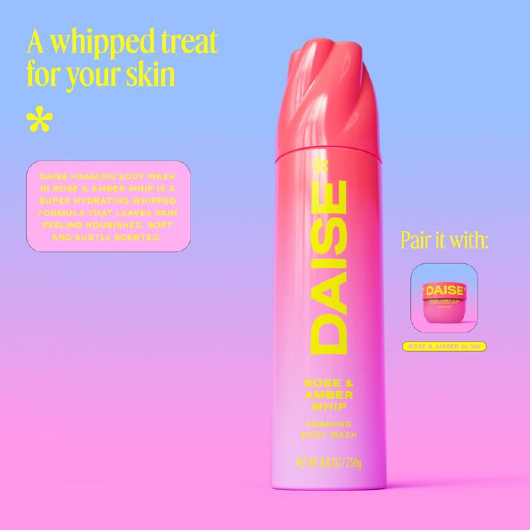 Daise Foaming Body Wash XOXO, , hi-res