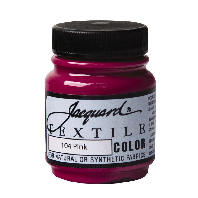 Jacquard Textile Colours 66.54ml Pink, , hi-res