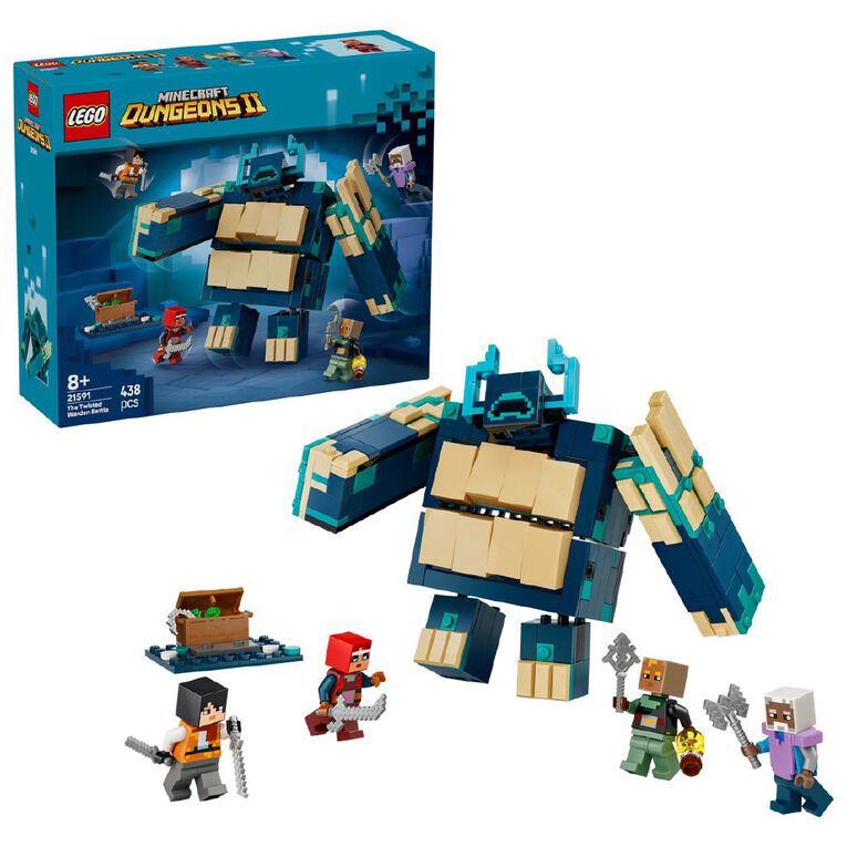 LEGO Minecraft The Twisted Warden Battle 21591, , hi-res