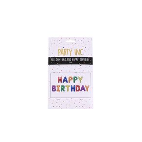 Party Inc Balloon Garland Happy Birthday