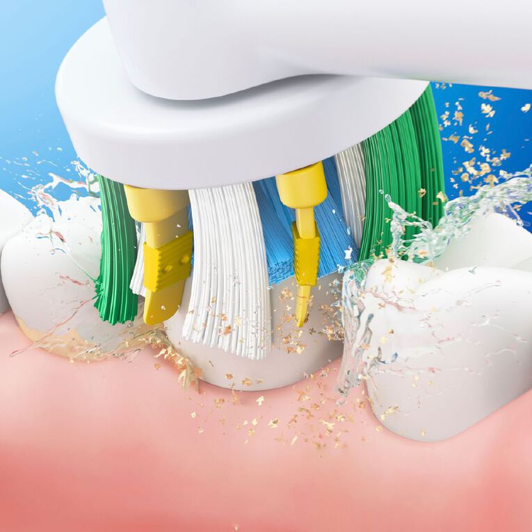 Oral-B Floss Action Deep Clean Replacement Brush Heads 4 Pack, , hi-res