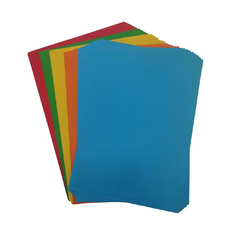 WS Bright Paper - A4 100 Sheets, Assorted, hi-res