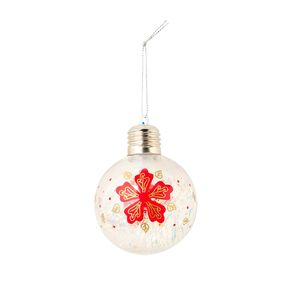 Wonderland Light Up Bauble Assorted 8cm