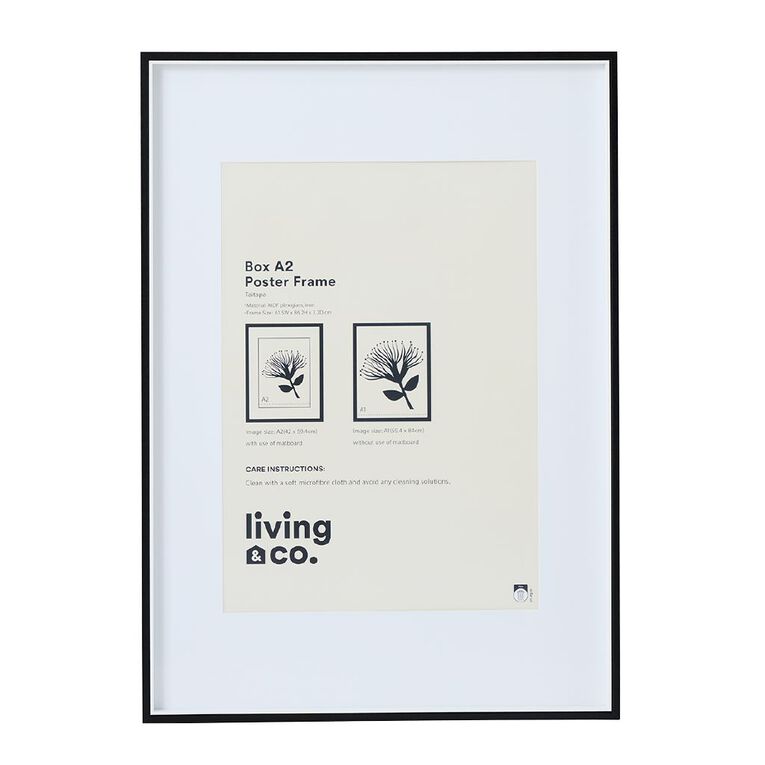 Living & Co Box Poster Frame A1/A2, , hi-res