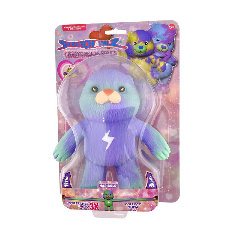 Stretchapalz 14cm Tie Dye Bears Assorted, , hi-res