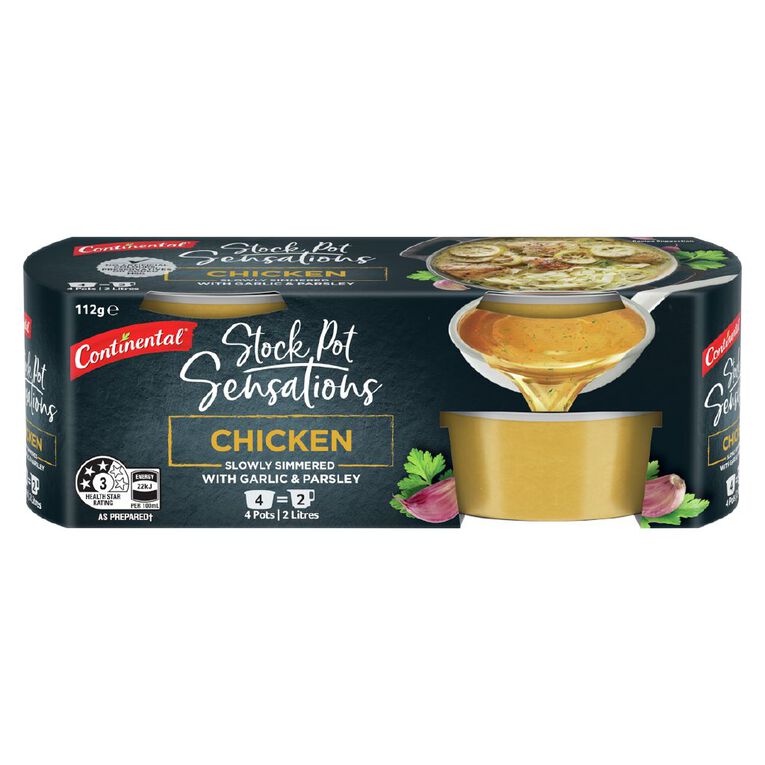 Continental Stock Pot Chicken 4Pack