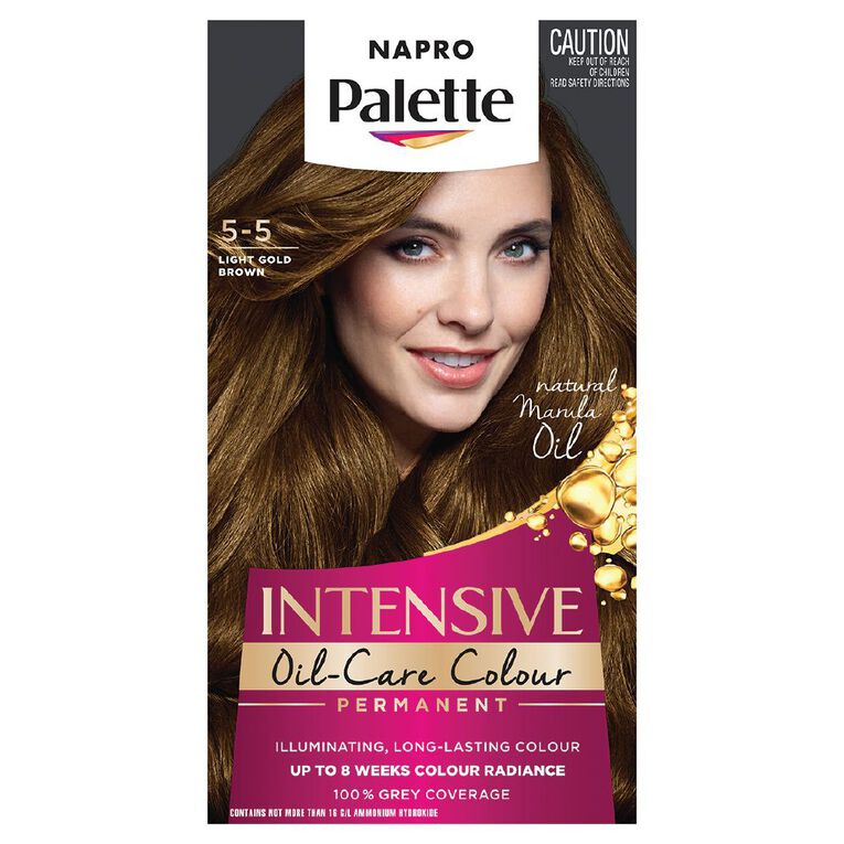 Napro Palette Hair Colour Light Gold Brown 5.5, , hi-res