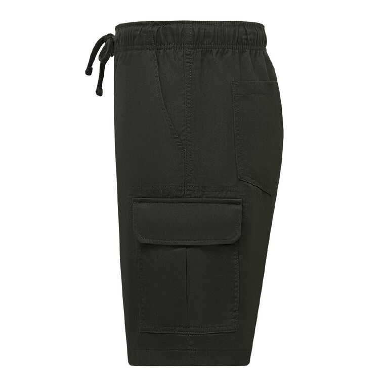 H&H Men's Cargo Shorts, Green Dark, hi-res