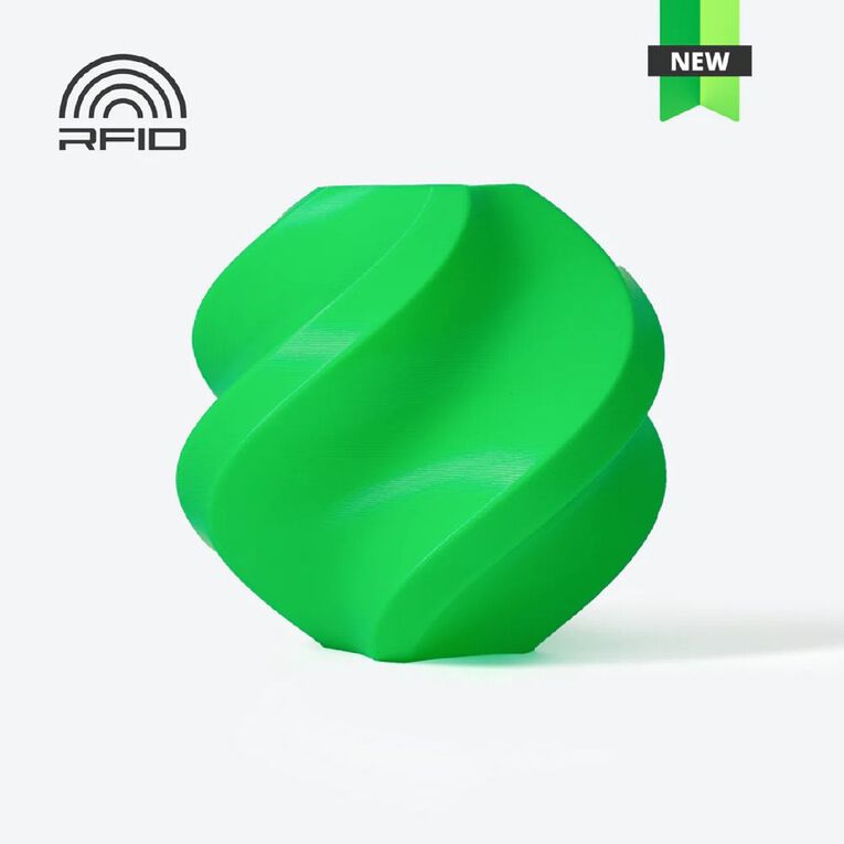 Bambu Lab PLA Basic-Bambu Green With Spool, , hi-res