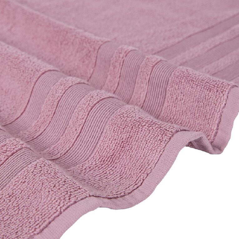 Living & Co Plush Plain Bath Towel Lilac, , hi-res