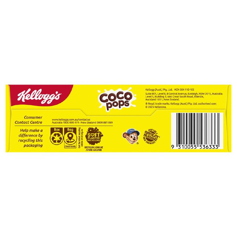 Kelloggs Coco Pops 375g, , hi-res