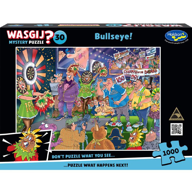 WASGIJ Wasgij Mystery 30 Bullseye 1000 Piece Puzzle, , hi-res