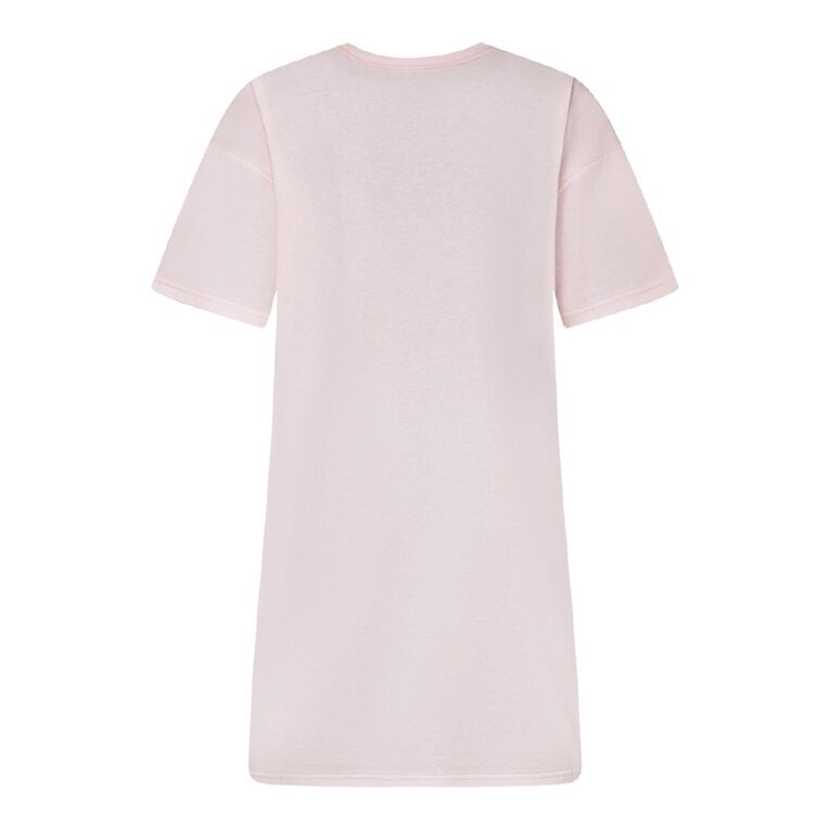 Minnie Mouse Boxy T-Shirt Nightie, Pink Light, hi-res