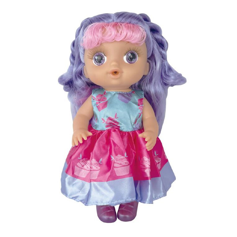 Toddler Doll Hair Purple, , hi-res