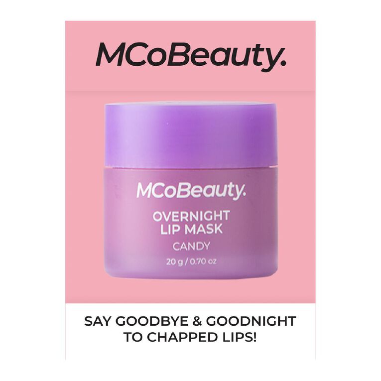 MCoBeauty Overnight Lip Mask Candy, , hi-res