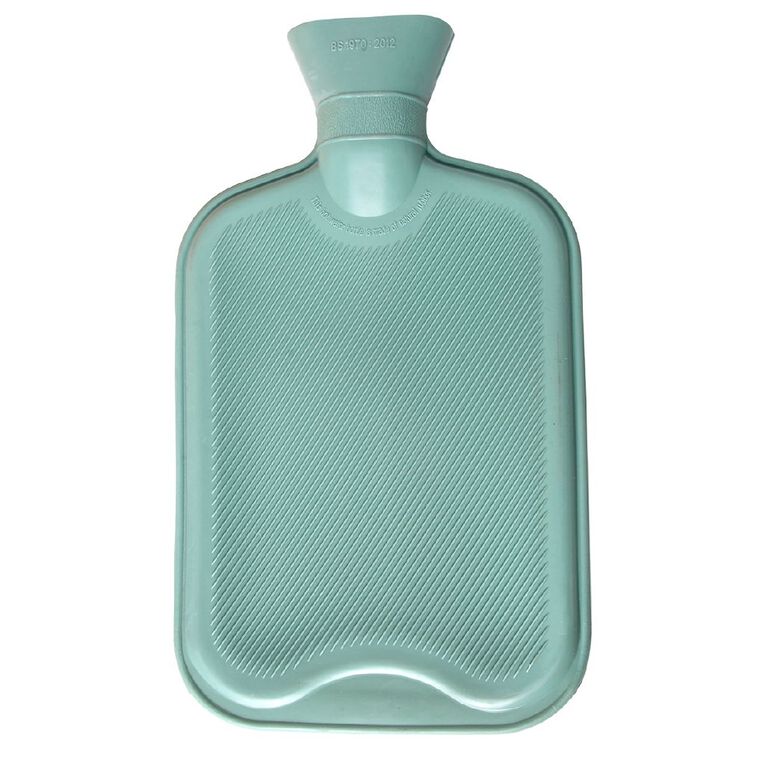 Living & Co Hot Water Bottle Green Mid, , hi-res