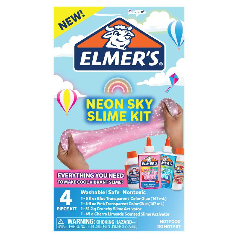 Elmer's Sky Slime Kit 4 Count, , hi-res