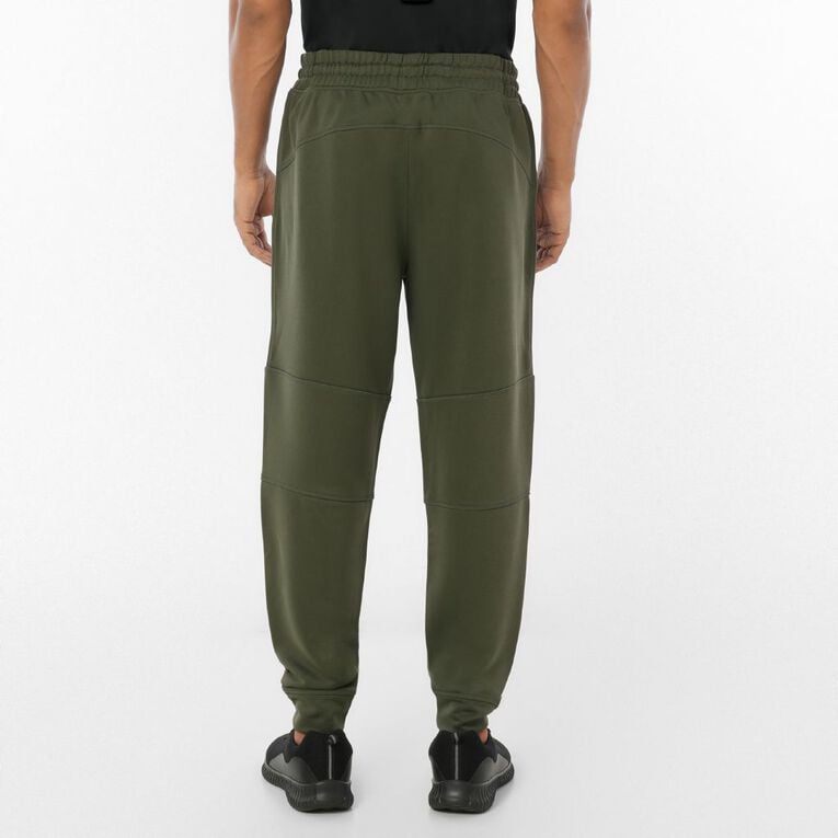 Active Intent Men's Cooldry Panel Joggers, Green Mid, hi-res