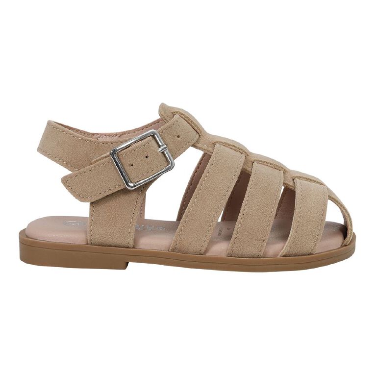 Young Original Junior Kids' Fisher Sandals, Brown Light, hi-res