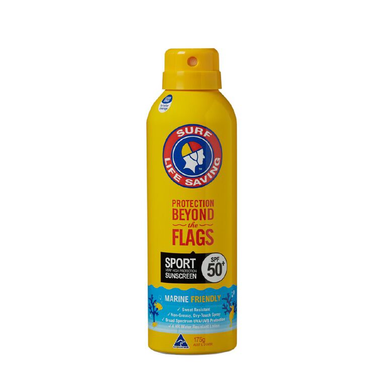 Surf Life Saving Sport SPF 50+ Sunscreen Spray 175g, , hi-res