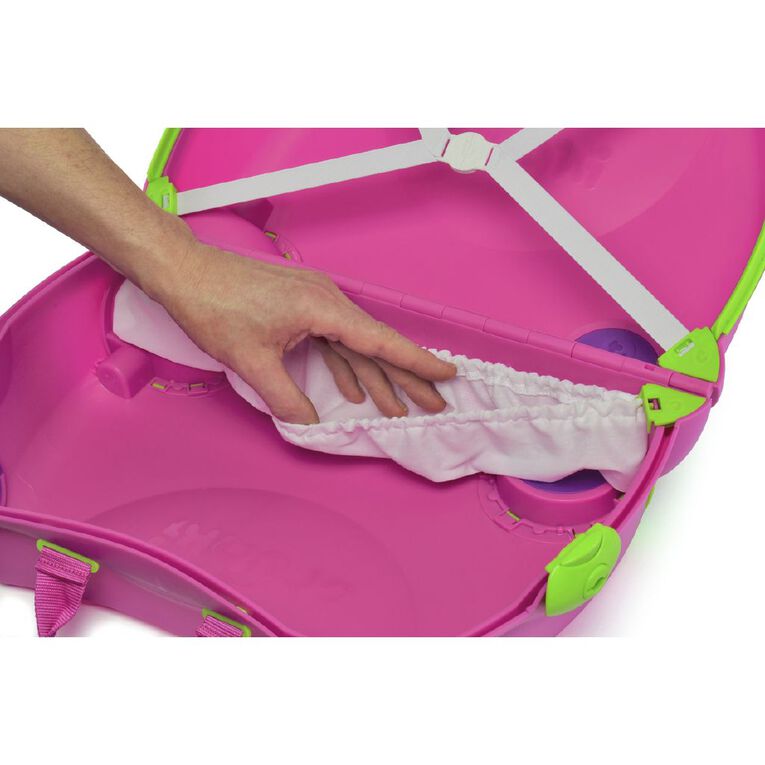 Trunki Ride On Suitcase Pink, , hi-res