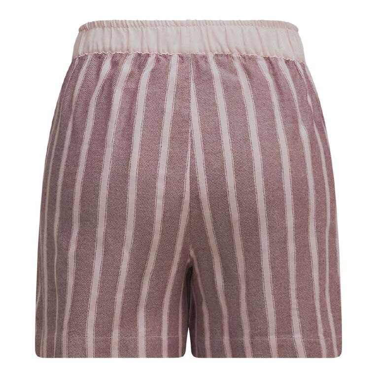 H&H Women's Boyfriend Flanelette Sleep Shorts, Red Mid, hi-res