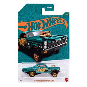 Hot Wheels Collector Green & Gold Themed Assorted