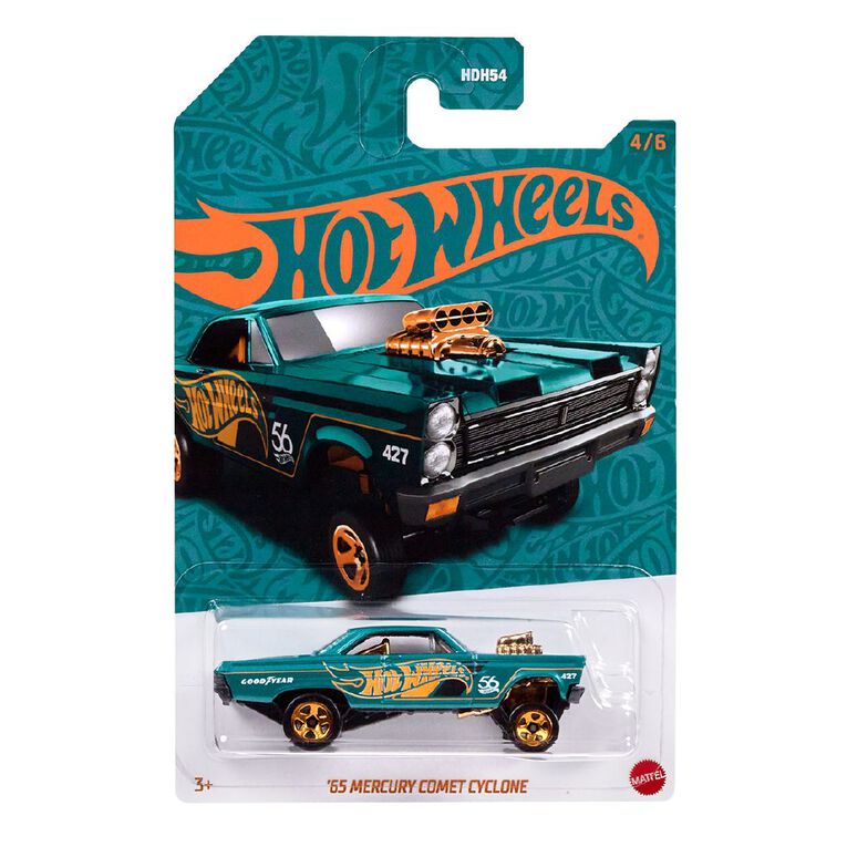 Hot Wheels Collector Green & Gold Themed Assorted, , hi-res