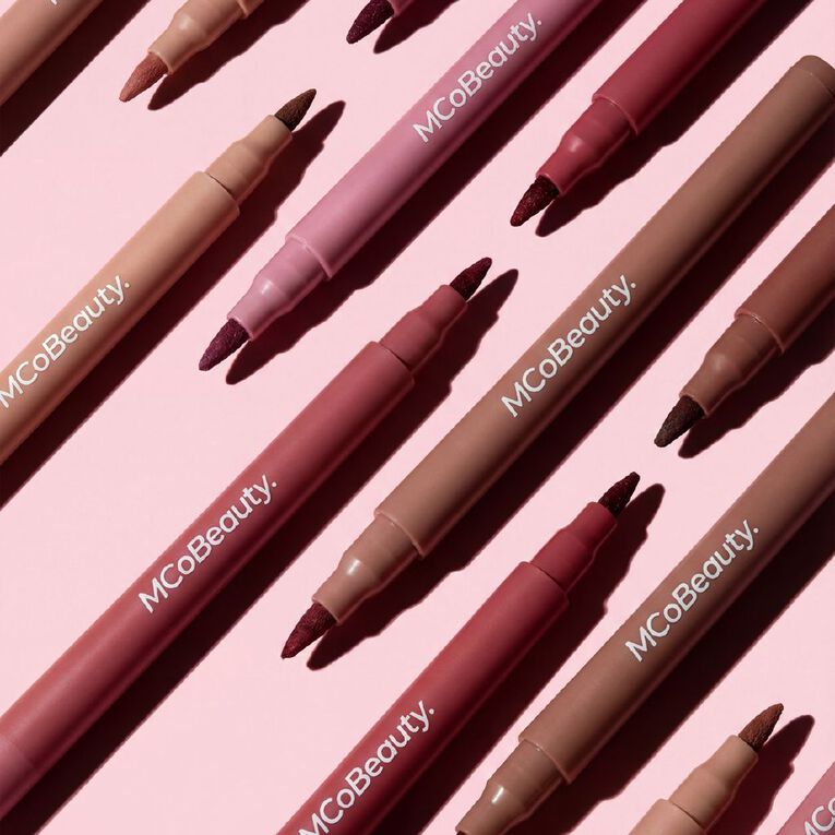 MCoBeauty Lip Stain & Sculpt - Chestnut Brown, , hi-res