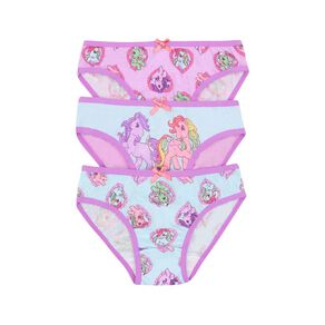 My Little Pony Girls' Briefs 3 Pack