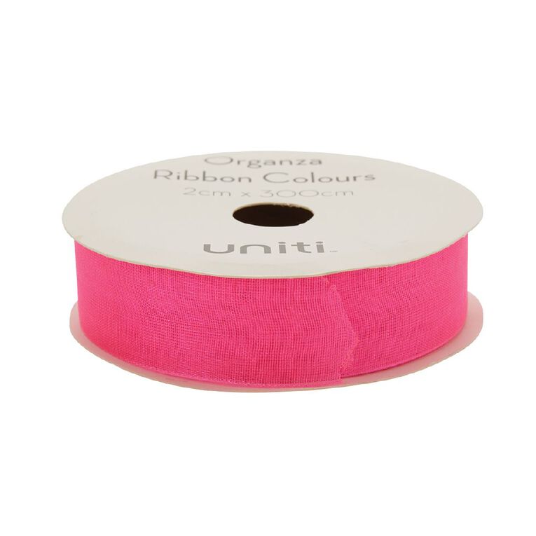 Uniti Organza Colour Ribbon 3m Assorted, , hi-res