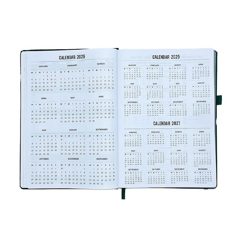 WS 2026 Diary Day To Page Green Dark, , hi-res
